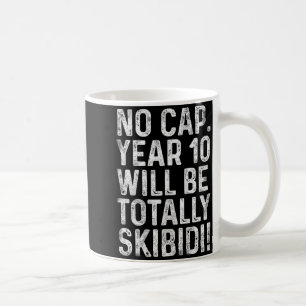 Rolig 10 Årig Födelsedag Pojke 10-årsdag Född År 2 Kaffemugg