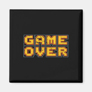Rolig 1980-tals Retro TV-spel Arkad Nostalgi Spel Magnet