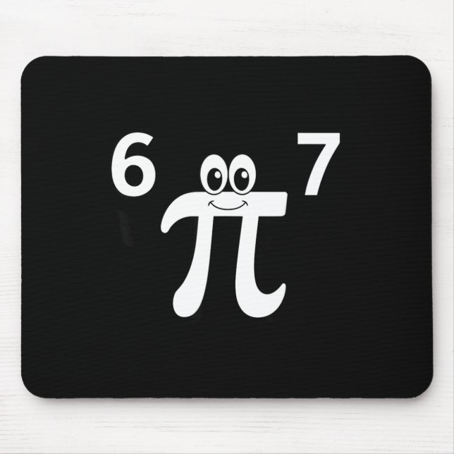 Rolig 314-dags meme matematik design för nördarna  musmatta (Framsidan)