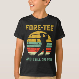 Rolig 40-årspresent Golfskämt Golfande 40-åring G T Shirt