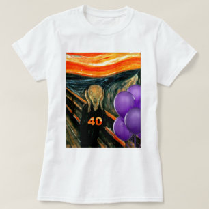 Rolig 40th födelsedag tee