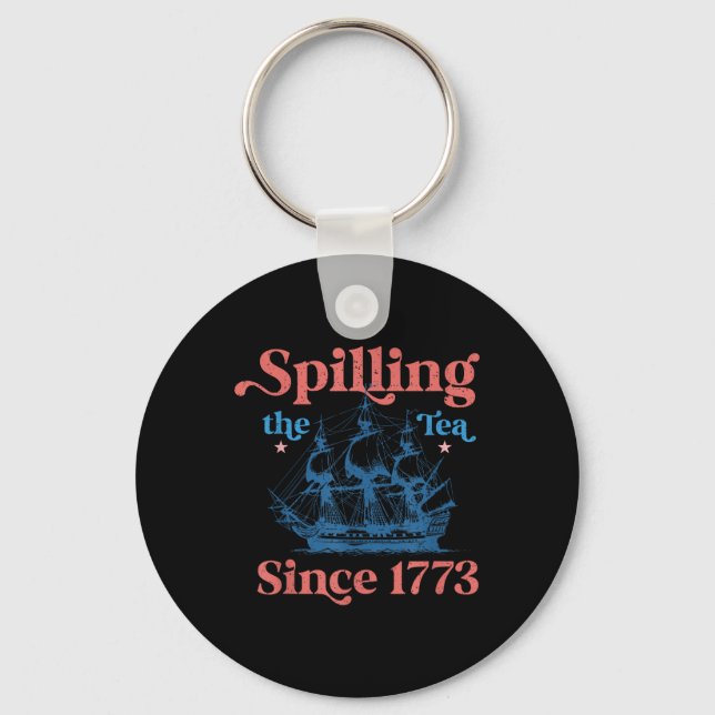 Rolig 4:e Juli, Spiller Te Sidan 1773 Fyra Nyckelring (Framsida)