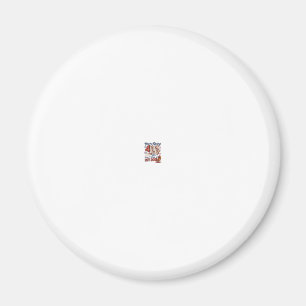 Rolig 4 juli korv vintage skjorta design_1 magnet