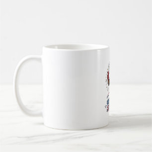 Rolig 4 juli Örn Bruh Patriotisk T-Shirt Design Kaffemugg