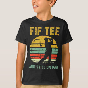 Rolig 50-årspresent Golfskämt Golfande 50-årig G T Shirt