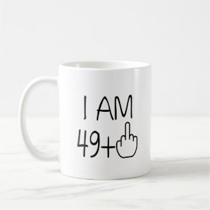 Rolig 50th födelsedagkaffemugg kaffemugg