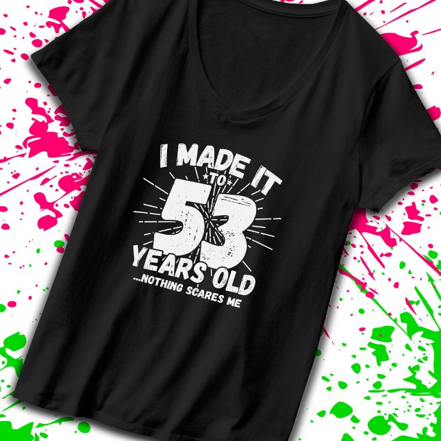 Rolig 53-årsfödelsedags Citat Sarksatisk 53-åring T Shirt (Skapare uppladdad)