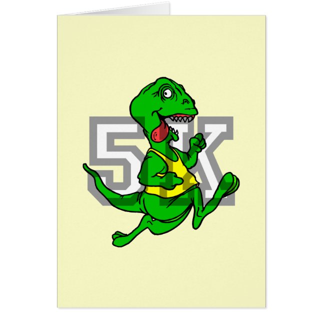 Rolig 5K Hälsningskort (Framsidan)