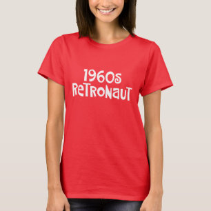 Rolig 60-tal Retronaut T Shirt