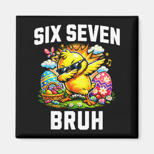 Rolig 67 bruh påsk dabbing tjej meme sex sju magnet
