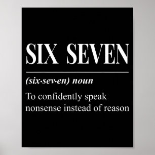 Rolig 67 Definition Betydelsen Av 67 Meme Sex Sju Poster