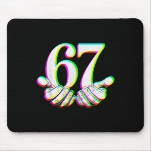 Rolig 67 Hand Sex Sju Meme Gen Alpha Slang Design Musmatta