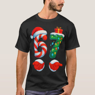 Rolig 67 jul 6 7 Sex Sju Meme Barn Pojkar T Shirt