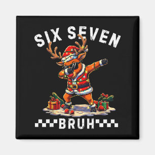 Rolig 67 jul sex sju meme dabbing renar magnet