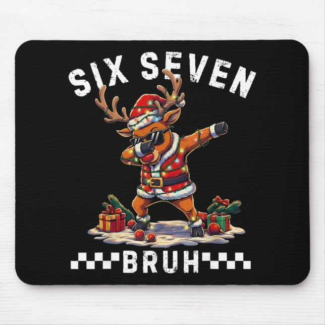 Rolig 67 jul Six Seven Meme Dabbing Renar Musmatta (Framsidan)