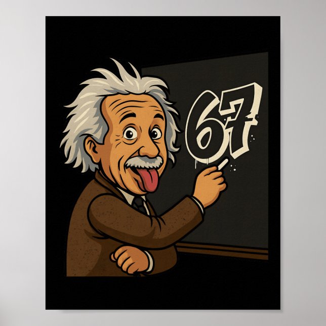 Rolig 67 Lärare Humor Present För Studenter  Poster (Framsidan)