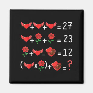 Rolig 67 Matematiklärare Alla hjärtans dag Matemat Magnet