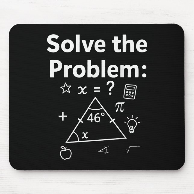 Rolig 67 Math Meme Lös Problemet Lärare För S Musmatta (Framsidan)