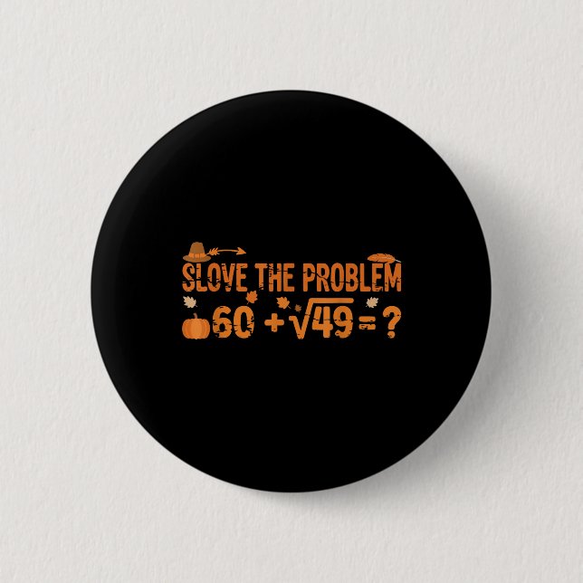 Rolig 67 Math Meme Thanksgiving Gen Alpha Pemdas T Knapp (Framsida)