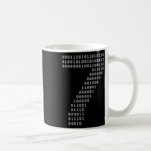 Rolig 67 Meme Binärkod Tech Geek Digital Sex Sju Kaffemugg