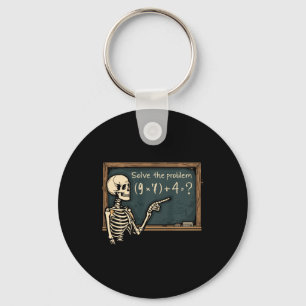 Rolig 67 Meme Brainrot Skämt Halloween Skelett Mat Nyckelring