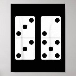 Rolig 67 Meme Domino Beroendespel Six Seven Gen Al Poster