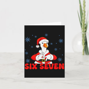 Rolig 67 Mème Dumma Gås Jul 67 Mème Xmas B Kort