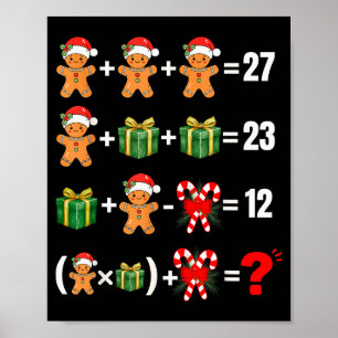 Rolig 67 Meme Godis Glad Tomte Matte Lärare Chris Poster