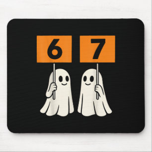Rolig 67 Meme Halloween Trendig Sex Sju Spöken 6- Musmatta