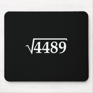 Rolig 67 Meme Hjärnrot Kvadratrot 4489 Slang Matem Musmatta