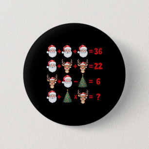 Rolig 67 Meme Jul Matematiklärare Santa Sex Sju Knapp