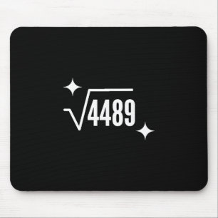 Rolig 67 Meme Kvadratrot 4489 Slang Matematiklärar Musmatta