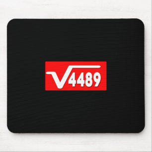 Rolig 67 Meme Kvadratrot 4489 Slang Math Lärare  Musmatta