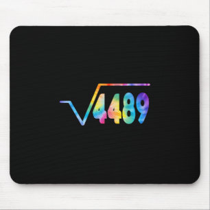 Rolig 67 Meme Kvadratrot 4489 Slang Math Lärare Musmatta