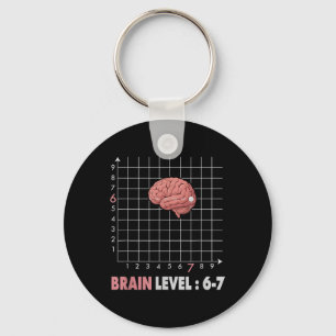 Rolig 67 Meme Matematik Sex Sju Lärare Brainrot Sk Nyckelring