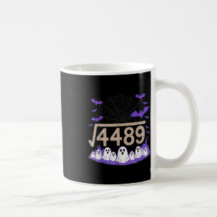 Rolig 67 Meme Matematiklärare 6 7 Halloween Kvadra Kaffemugg