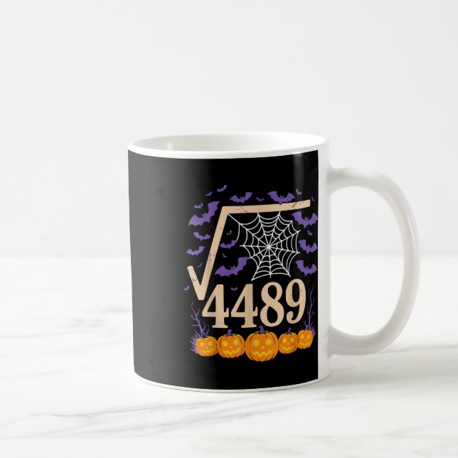 Rolig 67 Meme Matematiklärare 6 7 Kvadratrot 4489  Kaffemugg (Höger)