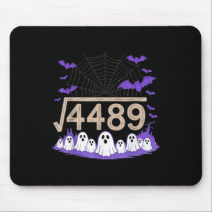 Rolig 67 Meme Math Lärare 6 7 Halloween Kvadratrot Musmatta