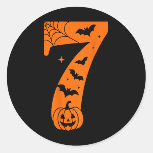 Rolig 67 Meme Par Matchande Halloween Kostym På Runt Klistermärke