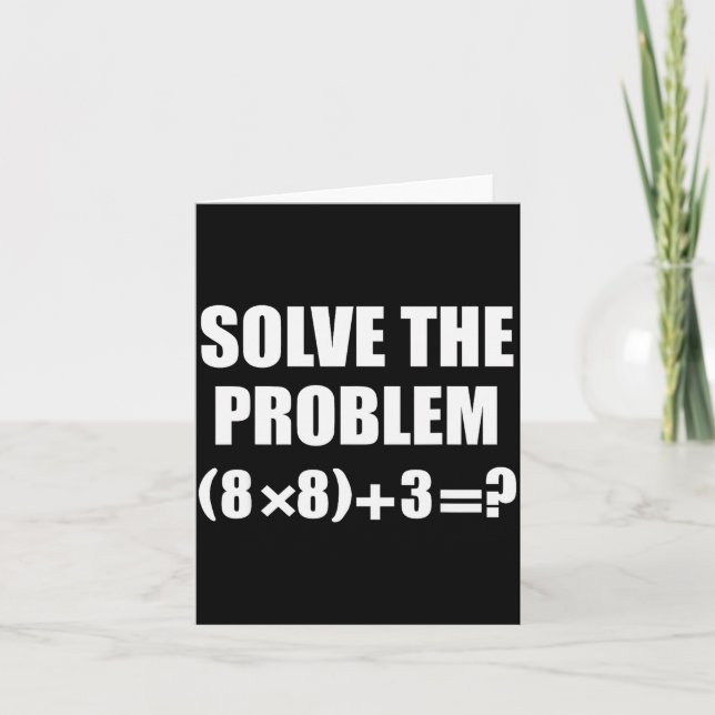 Rolig 67 Mème Pemdas Grundläggande Matematiklärare Kort (Framsida)