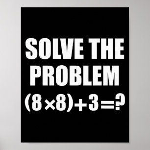 Rolig 67 Meme Pemdas Grundskolelärare i matematik Poster