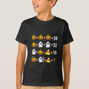 Rolig 67 Meme Pumpa Spöken Matematiklärare Hallowe T Shirt