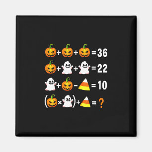 Rolig 67 Meme Pumpa Spöken Mattemästare Halloween Magnet