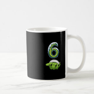 Rolig 67 Meme Sex Sju Skräck Monster Händer Kristu Kaffemugg