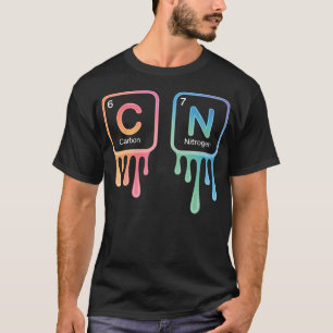 Rolig 67 Meme Vetenskap Kemi Nörd Humor Periodiska T Shirt