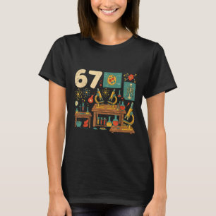 Rolig 67 Meme Vetenskapslärare Elever Sex Sju M T Shirt