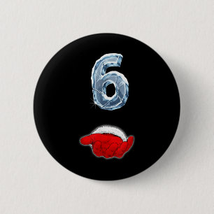 Rolig 67 Memoji Santa Hand Six Ironisk Jul Kupong Knapp