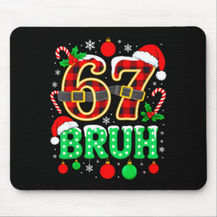 Rolig 67 Sex Sju Bruh Meme Jul Pyjamas Familj Musmatta
