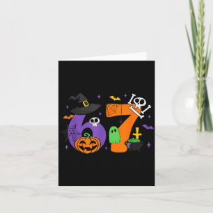 Rolig 67 Sex Sju Halloween Meme Gen Alpha Kort