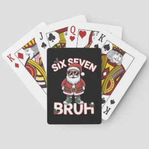 Rolig 67 Sex Sju Jul Bruh Tomte  Casinokort